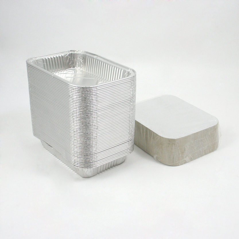 Vaschette Alluminio con Coperchio Bordo L - Eurofides